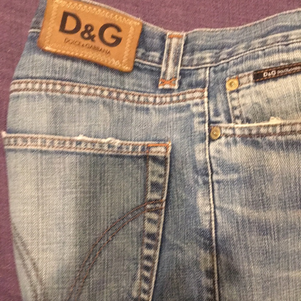 COPY - Dolce Gabbana Blue Jeans worn by celebrity